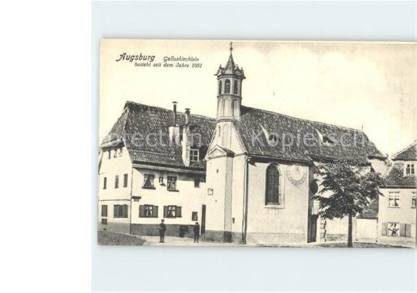 Augsburg Galluskirchlein 11. Jhdt.