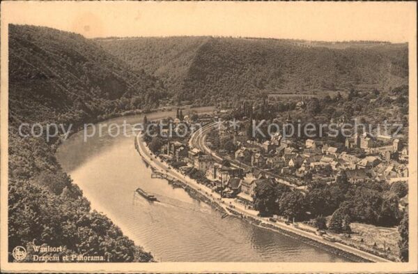 Waulsort Panorama Vallee de la Meuse