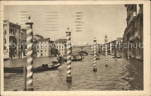 Venezia Venedig Canal Grande Gondole