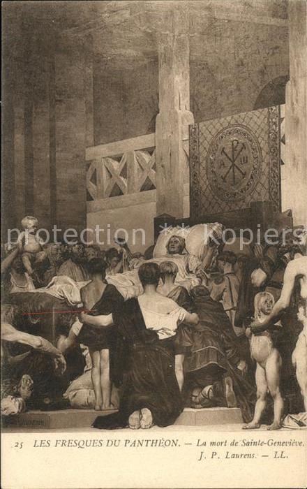 Verlag LL Nr. 25 Laurens J.P. Fresques Panthéon Saint