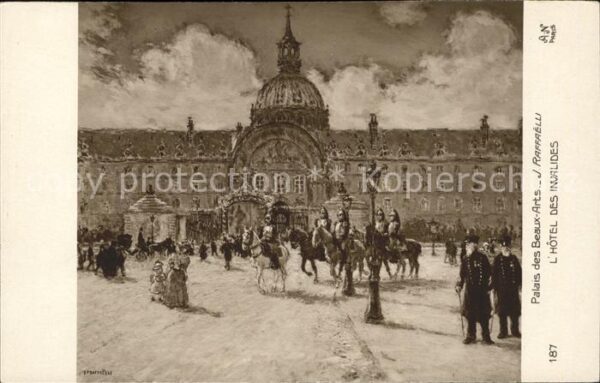 Verlag Noyer (AN Paris) Nr. 187 Raffaélli J. Palais Beaux-Arts Hote