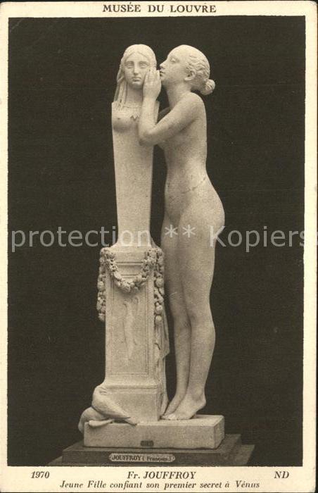 Skulpturen Jeune Fille Venus Fr. Jouffroy