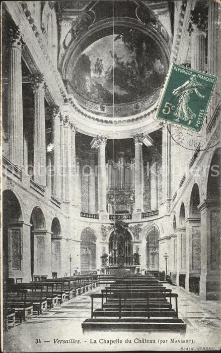 Kirchenorgel Versailles Chapelle du Chateau