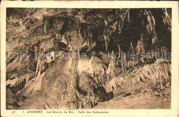 Hoehlen Caves Grottes Lourdes Grottes du Roy