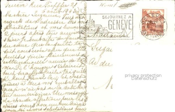 Kuenstlerkarte Ar. Stutz Nelken Vase – Bild 2