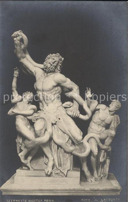 Skulpturen Il Laocoonte Ernesto Richter