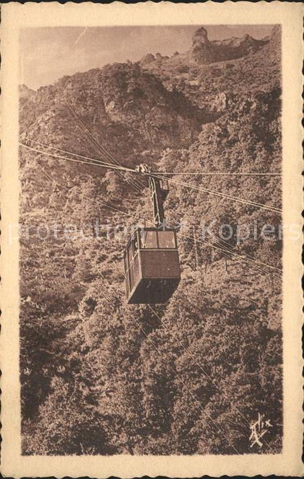 Seilbahn Pyrenees Le Pibeste