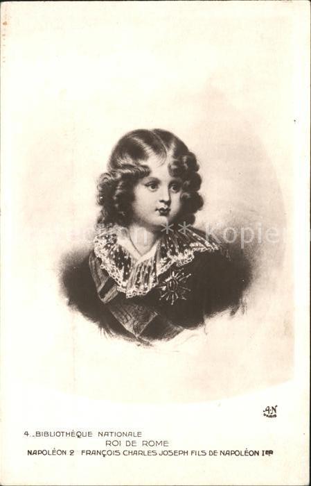 Napoleon Bonaparte 4 Roi de Rome Francois Charles Joseph N