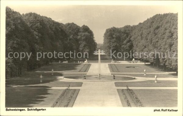 Foto Kellner Rolf Nr. 7712 Schwetzingen Schlossgarten