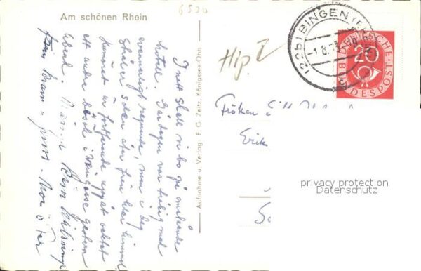 Foto Zeitz F.G. Nr. 1099 Bingen Rochuskapelle – Bild 2