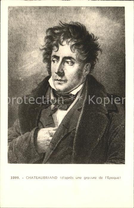 Persoenlichkeiten Francois-Rene de Chateaubriand