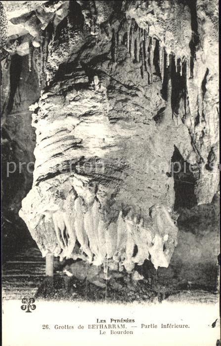 Hoehlen Caves Grottes Pyrenees Betharram  Bourdon
