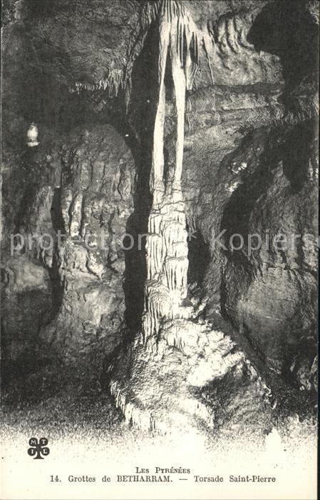 Hoehlen Caves Grottes Betharram Torsade Saint-Pierre Pyrenees