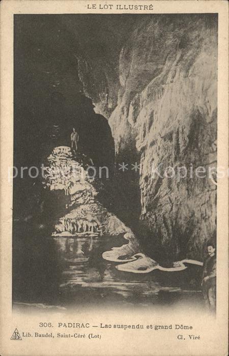 Hoehlen Caves Grottes Padirac grand Dome
