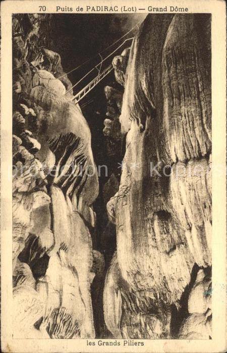 Hoehlen Caves Grottes Puits de Padirac Grand Dome Grands Pili
