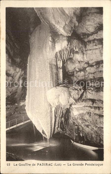 Hoehlen Caves Grottes Gouffre de Padirac Grande Pendeloque