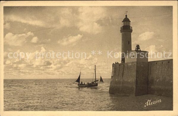 Leuchtturm Lighthouse Treport-Eu-Mers Environs Phare