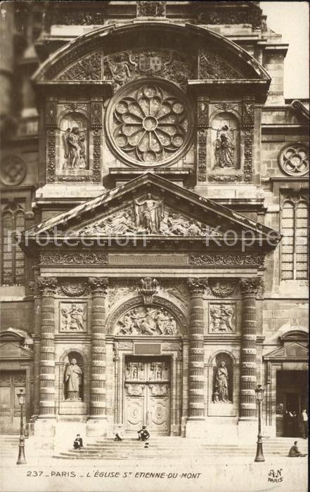 Verlag Noyer (AN Paris) Nr. 237 Paris Eglise St. Etienne du Mont