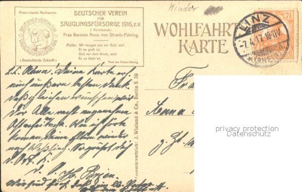 Kinder Child Enfants Klein Loffchen Deutscher Verein Säuglin – Bild 2