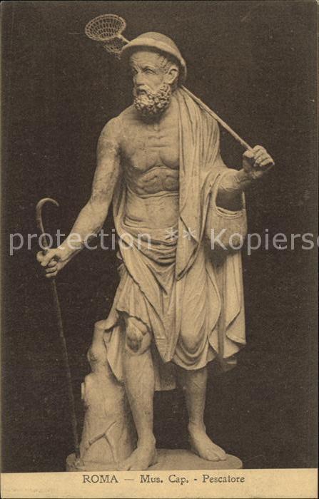 Skulpturen Pescatore Museo Cap. Roma