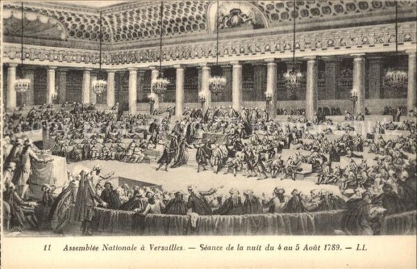 Politik Geschichte Assemble Nationale Versailles 1789