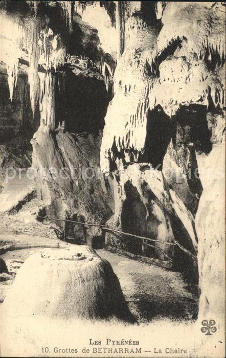 Hoehlen Caves Grottes Grottes de Betharram La Chaire Pyrenees
