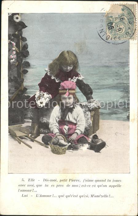 Kinder Child Enfants Blumen