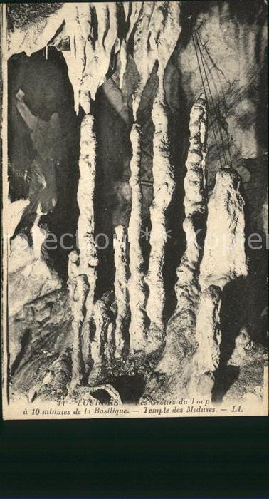 Hoehlen Caves Grottes Lourdes Grottes du Loup Temple des Medu