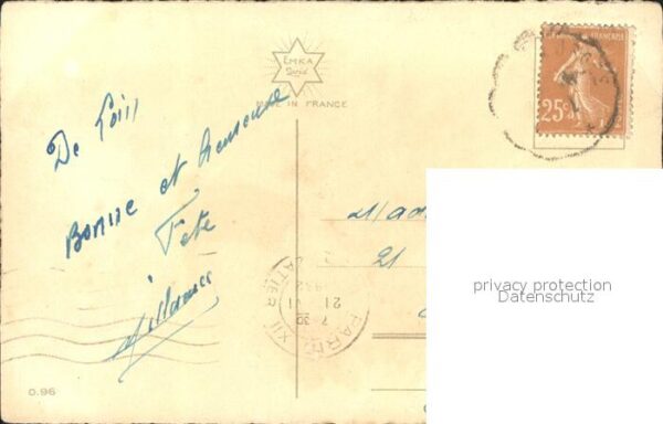 Rosen Korb Bonne fete – Bild 2