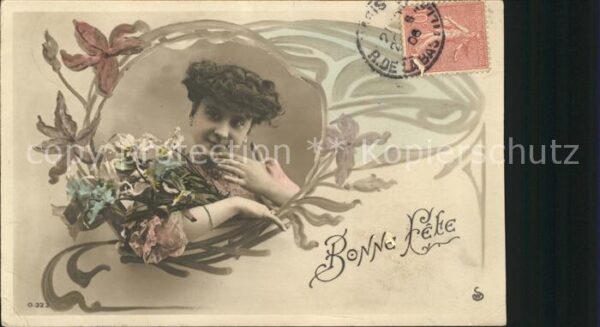 Blumen Frau Bonne Fete