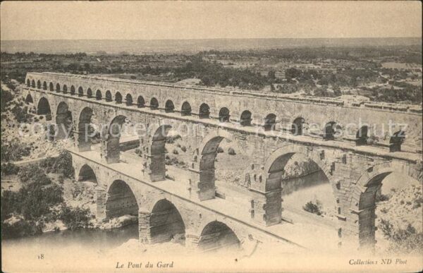 Bruecken Bauwerke Pont du Gard