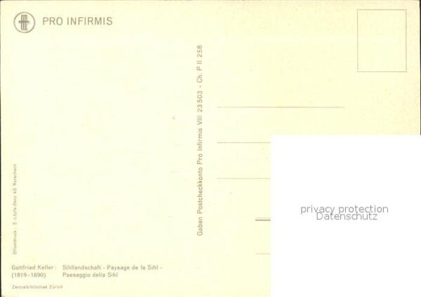 Keller Gottfried Sihllandschaft – Bild 2