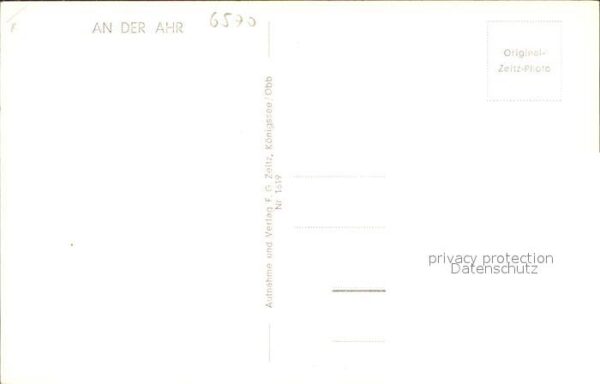 Foto Zeitz F.G. Nr. 1619 Lochmühle a. d. Ahr – Bild 2