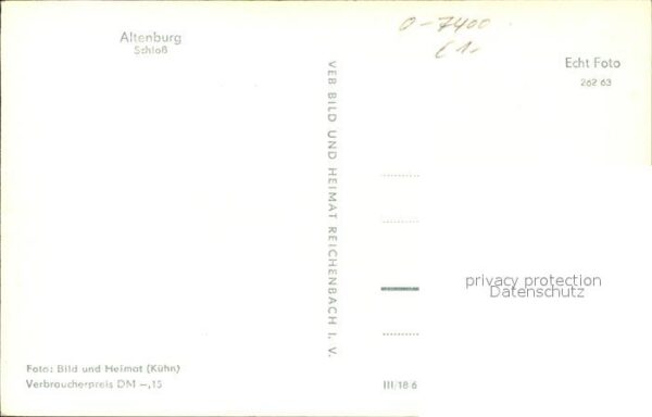 Altenburg Stuttgart Schloss – Bild 2