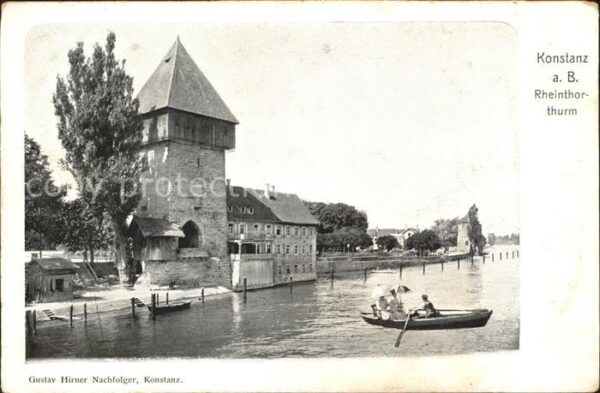 Konstanz Bodensee Rheinthorturm