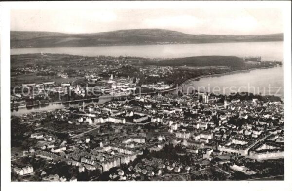 Konstanz Bodensee Fliegeraufnahme