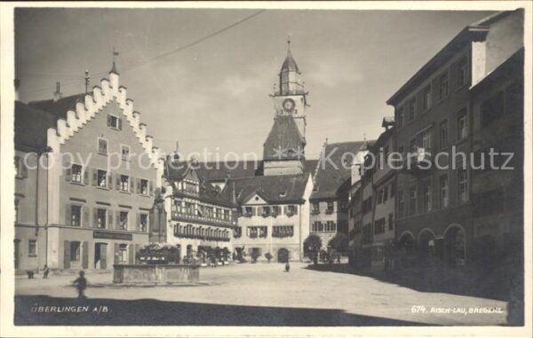 Ueberlingen Bodensee Marktplatz