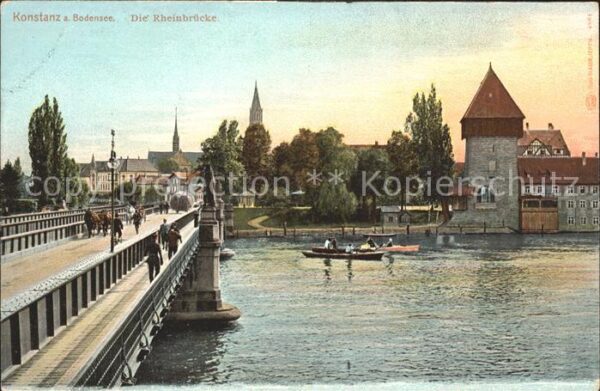 Konstanz Bodensee Rheinbrücke