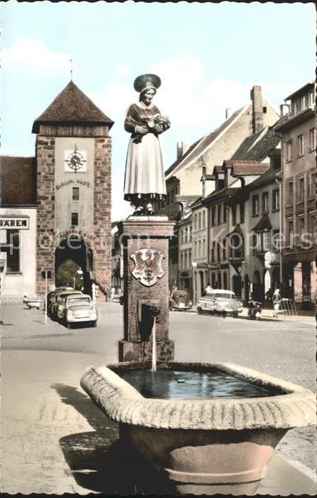 Villingen-Schwenningen Brunnen und Bickentor