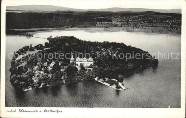 Insel Mainau Fliegeraufnahme