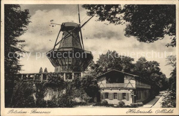 Potsdam Sanssouci Historische Mühle