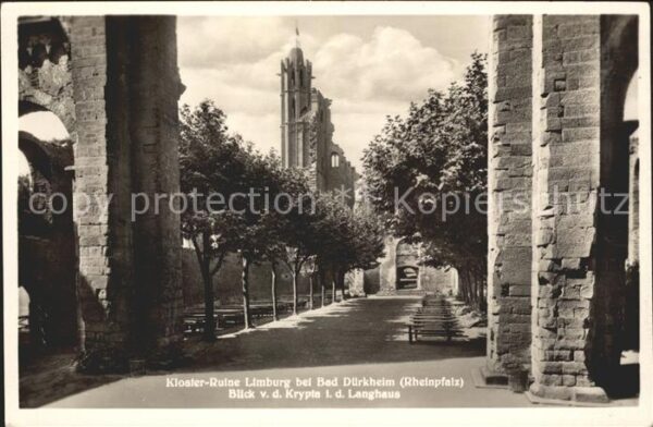 Limburg Lahn Langhaus von der Krypta