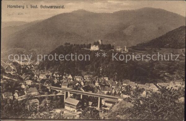 Hornberg Schwarzwald Fliegeraufnahme
