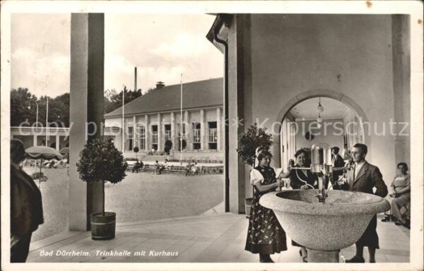 Bad Duerrheim Kurhaus Trinkhalle Brunnen