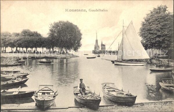 Konstanz Bodensee Gondelhafen