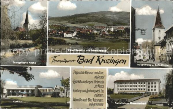 Bad Krozingen Theresienbad Kurhaus Hauptstrasse