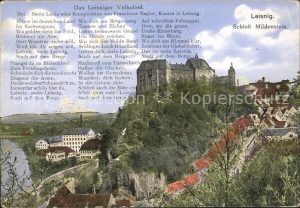 Leisnig Schloss Mildenstein Volkslied