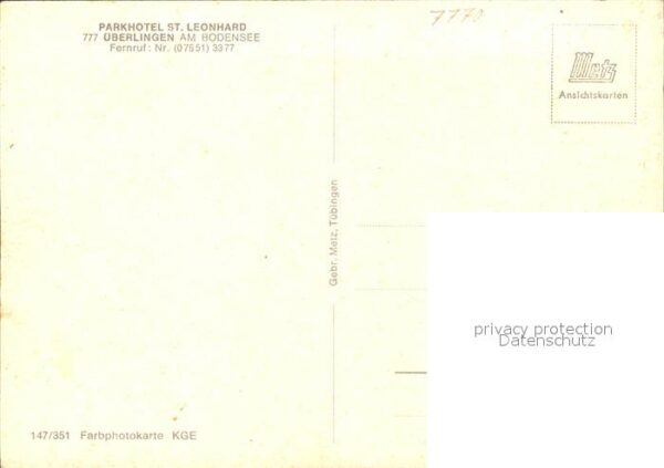 Ueberlingen Bodensee Parkhotel St. Leonhard – Bild 2