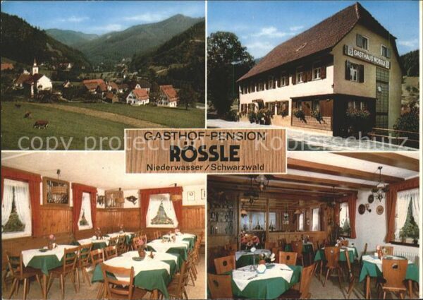 Niederwasser Gasthaus Pension Rössle Familie Kammere