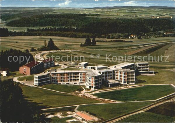 Donaueschingen Fliegeraufnahme Sanatorium Sonnhalde